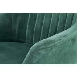 Фото3.Кресло ELEGANCE 2 Темно-зеленый-Золотой Halmar